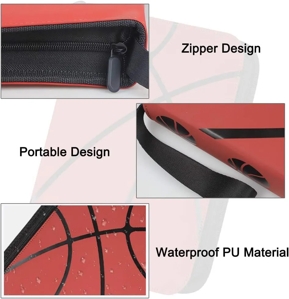 900 Pockets Basketball Card Binder Sleeves for Trading Cards, Carrying Case with Basketball Card Sleeves Album Holder Protectors for Football Baseball Sports Cards