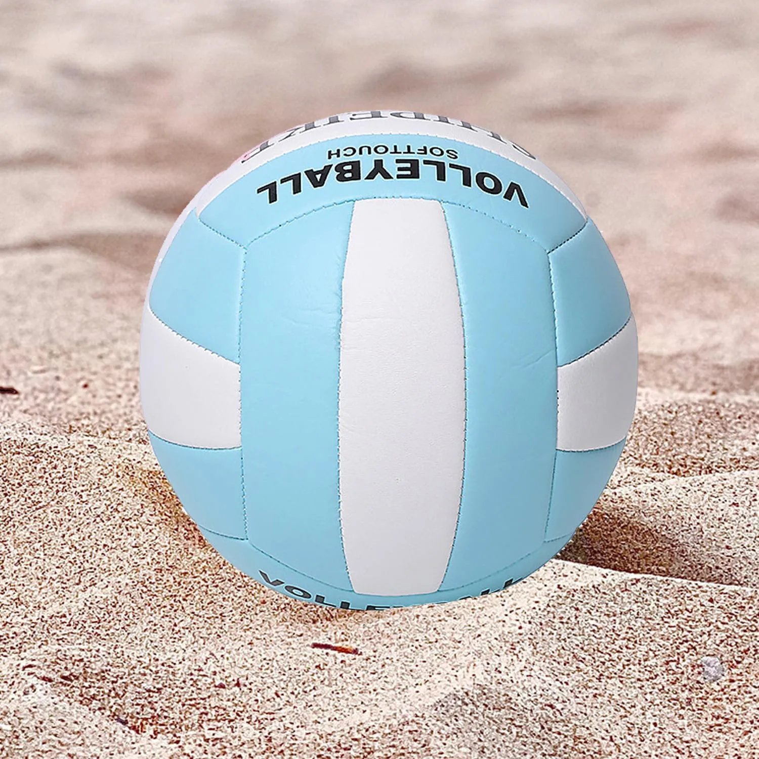 ABAJI Volleyball Official Ball Thicker PU Waterproof Anti-Explosion 15  Years Kids Girls Boys Indoor Training Game Outdoor Sand Beach Pool Play Pump Needle