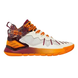 Adidas -  Men's D Rose Son of Chi 'White Bold Orange' - Legacy Burgundy / Cloud White / Bold Orange