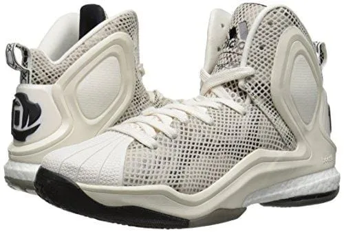 adidas Performance Men's D Rose 5 Boost Basketball Shoe, Chalk White, 11 M US