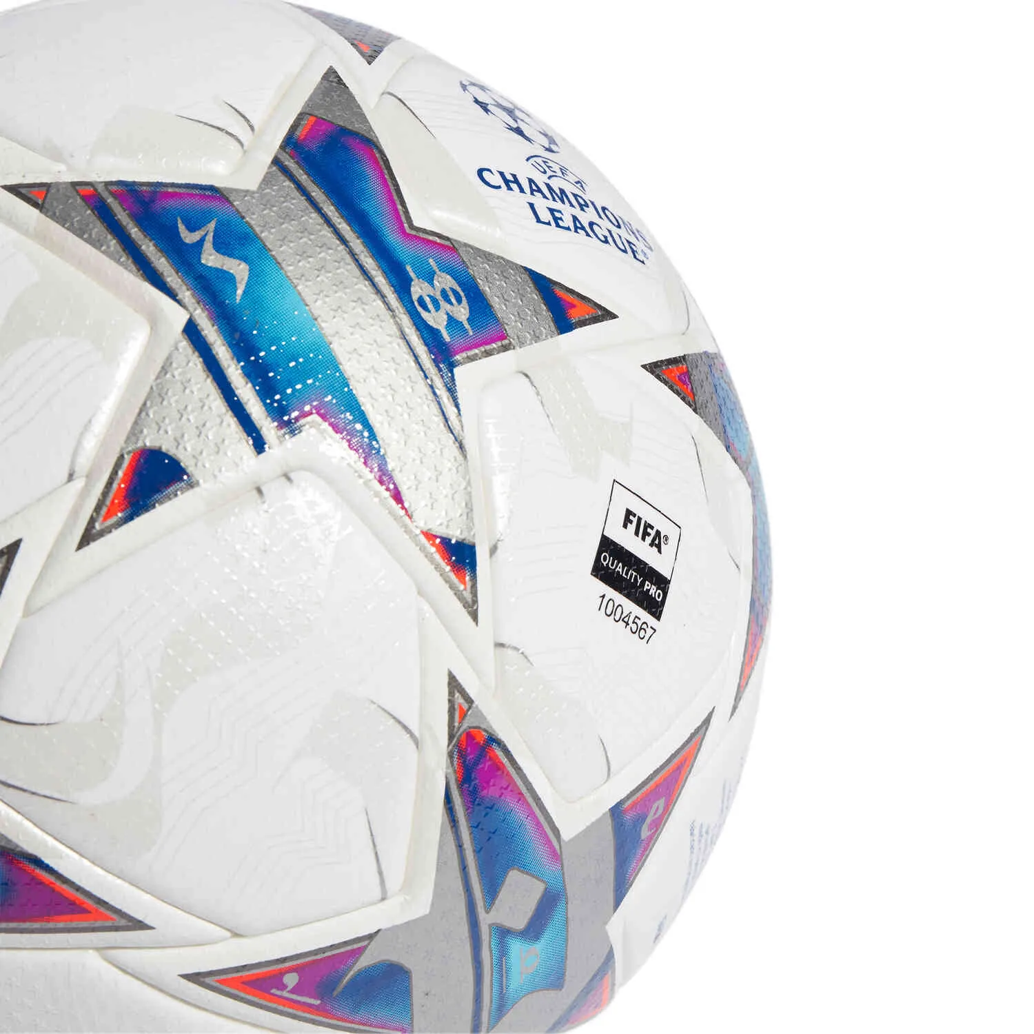 adidas UEFA Champions League Official Pro Match Ball IA0953 WHITE/SILVER/BLUE
