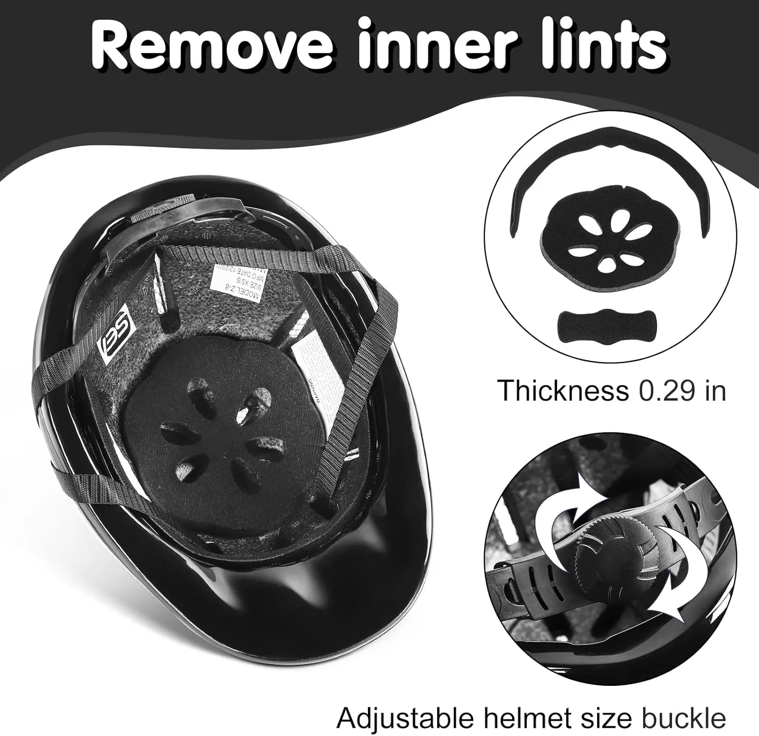 Adjustable Horse Riding Kids Helmet Equestrian for 2 to 6 Years Old, S Size and Head Size 48 to 54cm