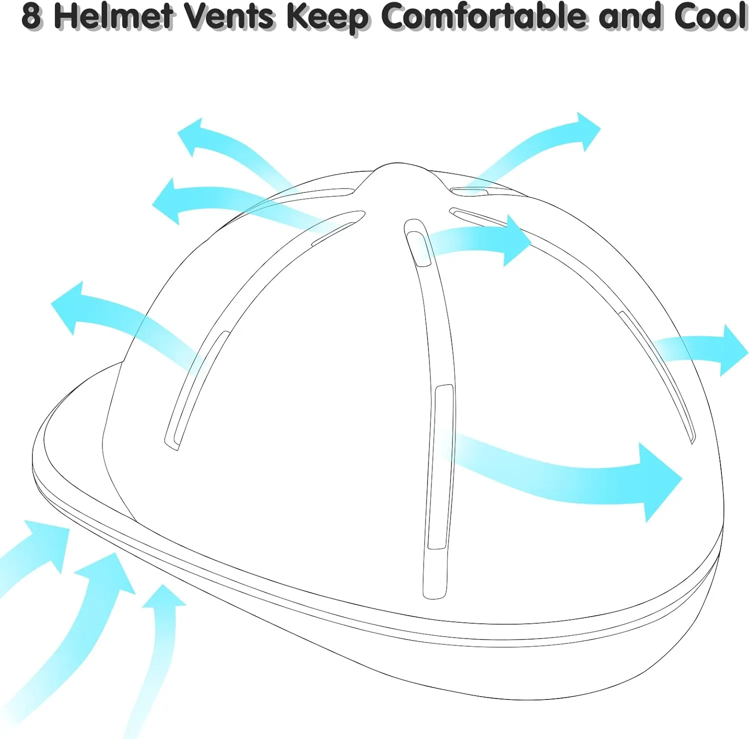 Adjustable Horse Riding Kids Helmet Equestrian for 2 to 6 Years Old, S Size and Head Size 48 to 54cm