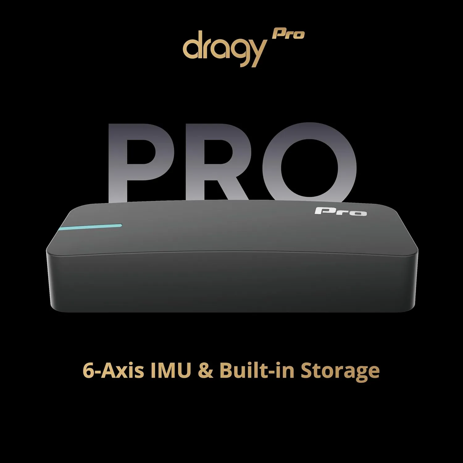 All New dragy Pro - Professional 25Hz GPS Performance Meter, with Built-in Memory & 6-Axis IMU Motion Sensor | Includes dragy Mount for Easy Installation