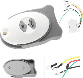 Anchor Remote Switch,Boat Sail Trim Controller,12V Anchor Switch Receiver Sail Trim Controller Marine Boat Accessory