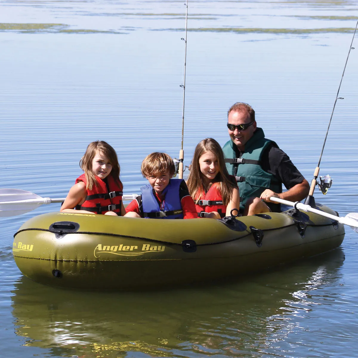 Angler Bay Inflatable Boat | 1-4 Person
