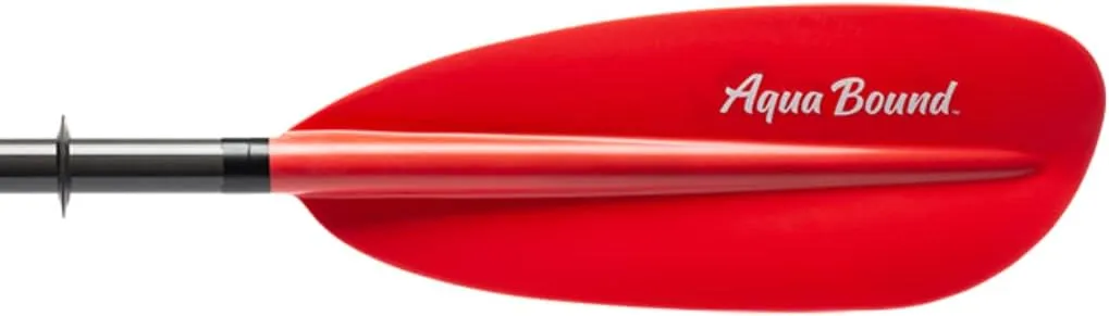 AQUA BOUND Sting Ray Hybrid Kayak Paddle - Carbon Shaft/Composite Blade