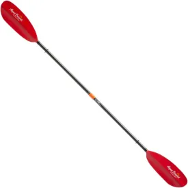 AQUA BOUND Sting Ray Hybrid Kayak Paddle - Carbon Shaft/Composite Blade