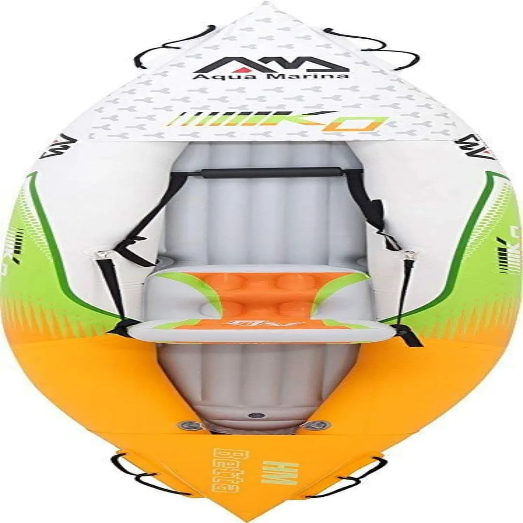 Aqua Marina Inflatable Single Person Kayak HM-KO with Super Accessory Pack