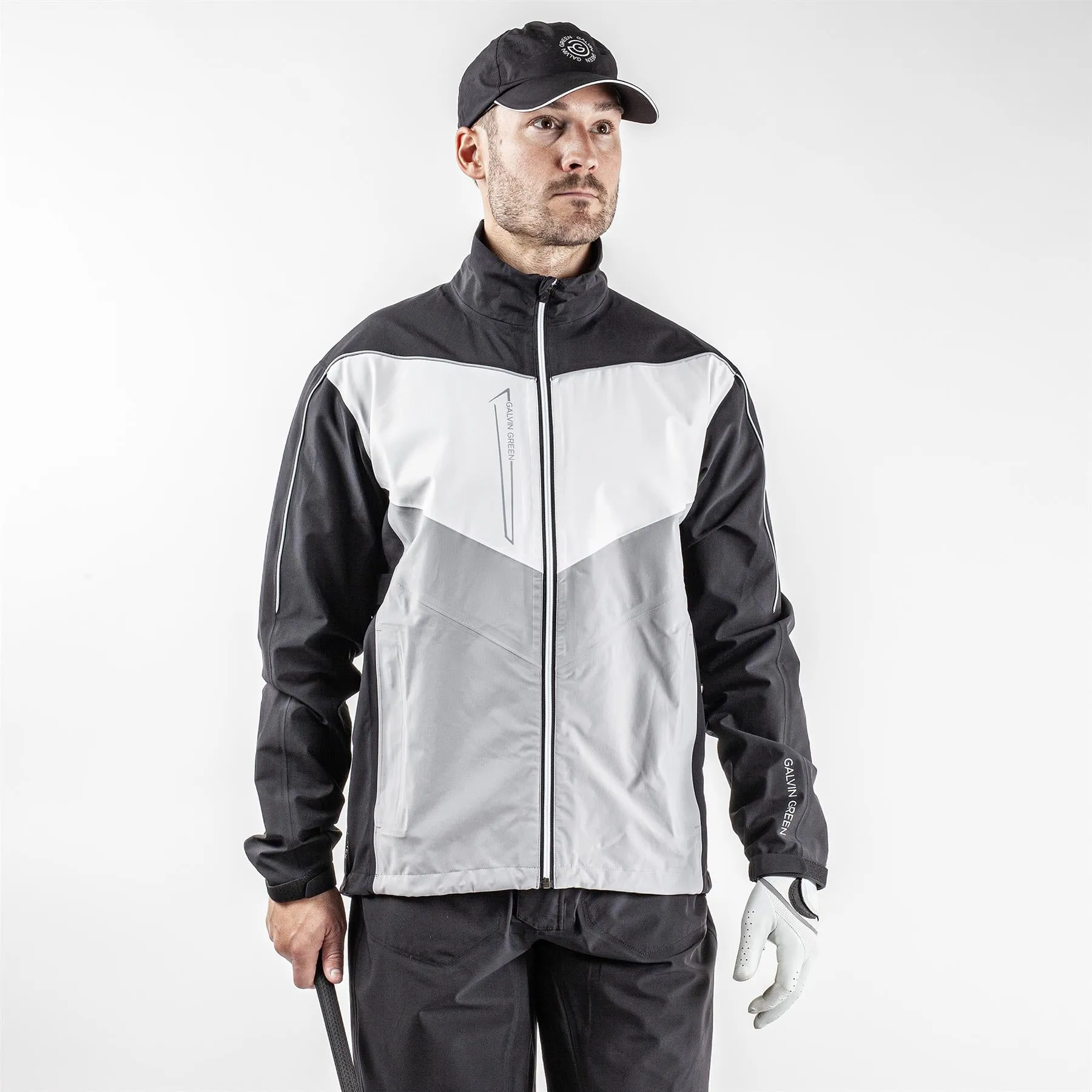 Armstrong GORE-TEX Paclite Waterproof Jacket Black/Sharkskin/Grey - AW23