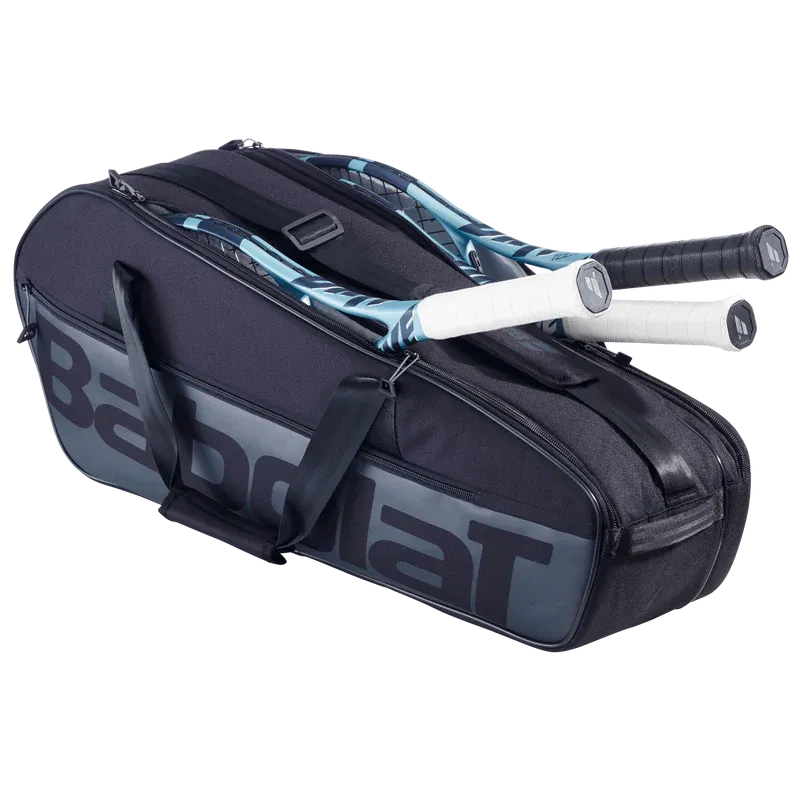 Babolat Court M  751236) Racket Bag Black (6 Racket)