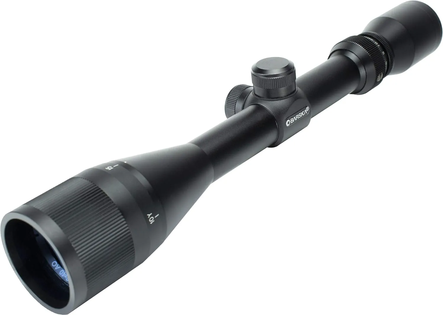 Barska Mil-Dot Reticle Reverse Recoil Airgun Scope with Adjustable Objective