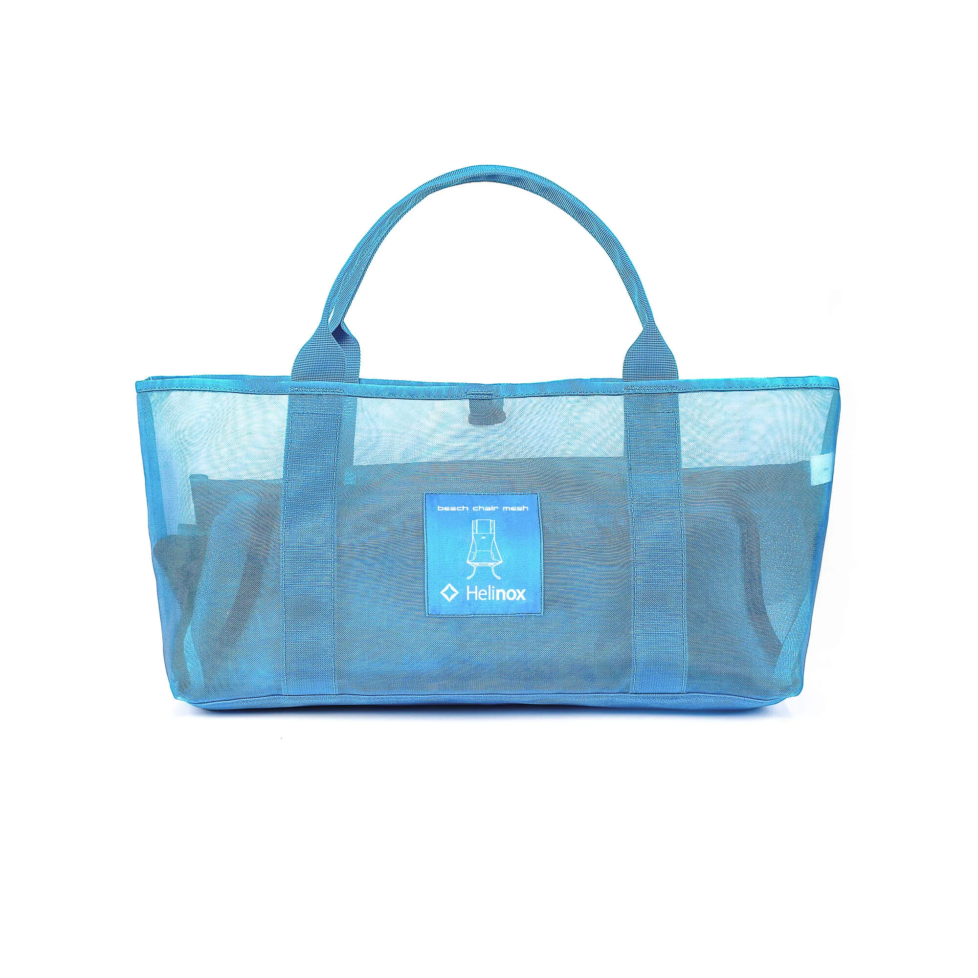 BEACH CHAIR - BLUE MESH WITH TOTE BAG