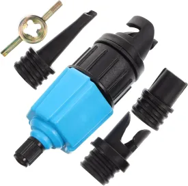 BESPORTBLE 1set Air Pump Adapter for Inflatables Multi-Function Sup Pump Connector Material Strong Sealing for Easy Use Boards Kayaks