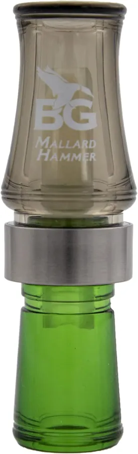 BGC Mallard Hammer Double Reed Duck Call