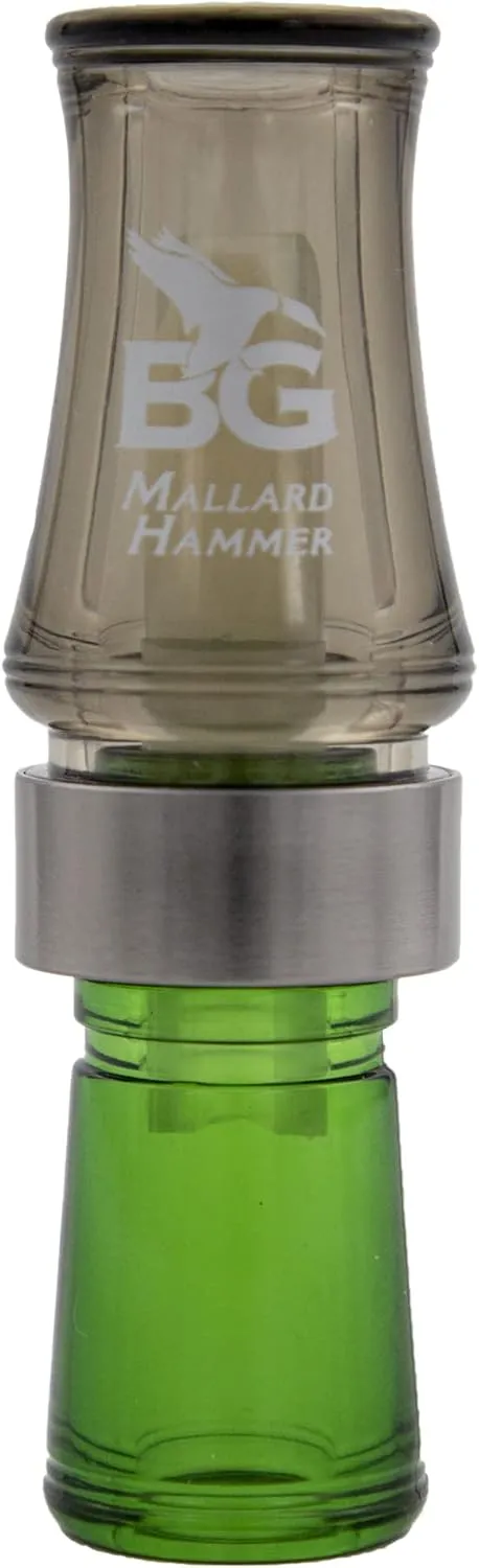 BGC Mallard Hammer Double Reed Duck Call