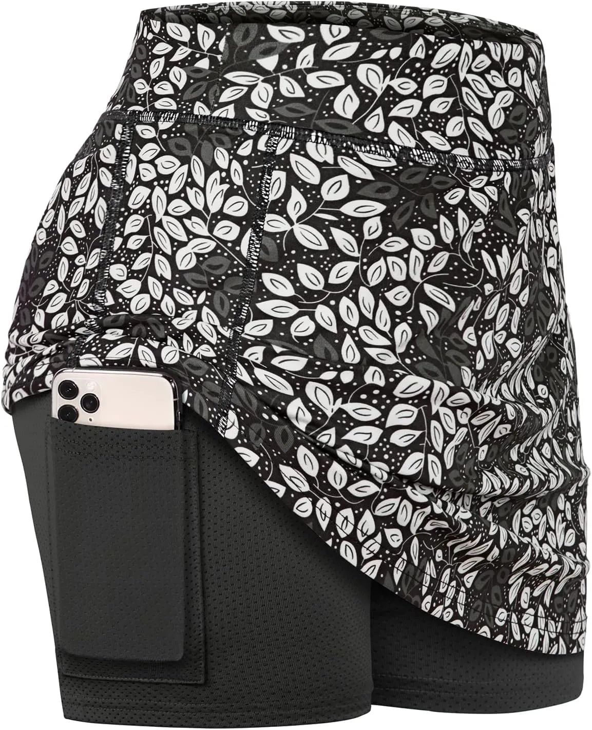 BLEVONH Womens Summer Tennis Skirts with Shorts Underneath, Pickleball, Athletic, Workout and Golf Skorts with Pockets