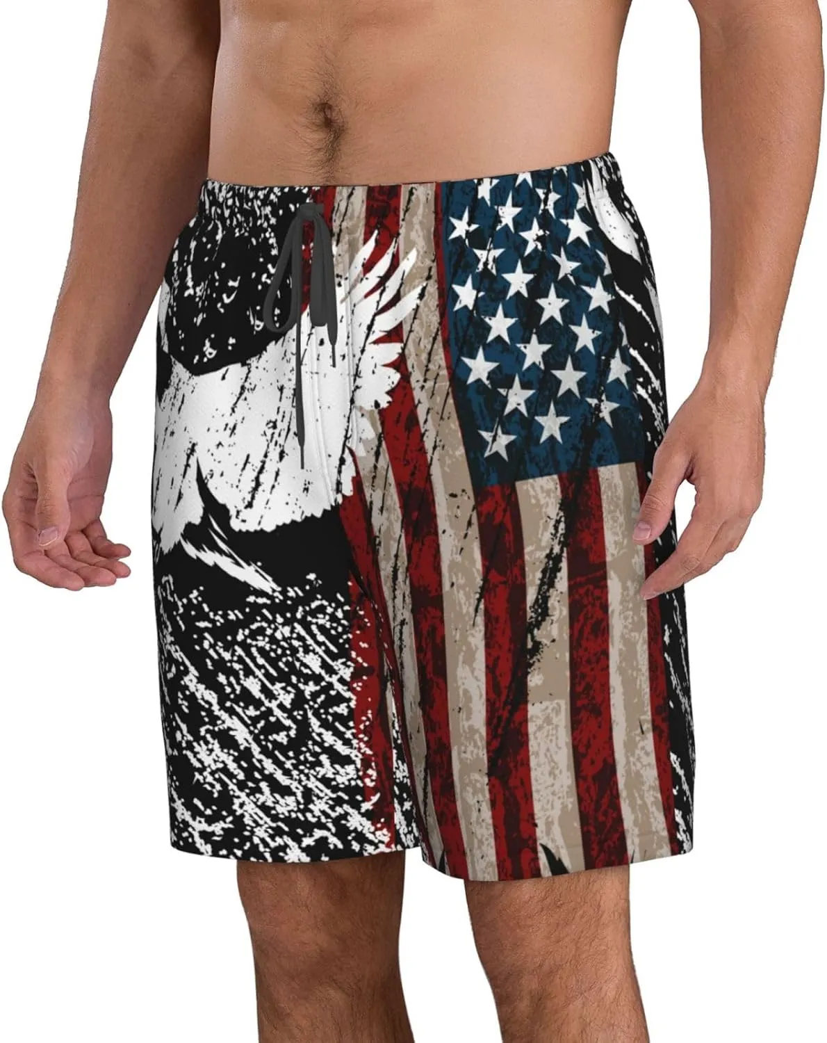 Board Shorts Mens Swim Trunks Swimwear Quick Dry Beach Swimsuits