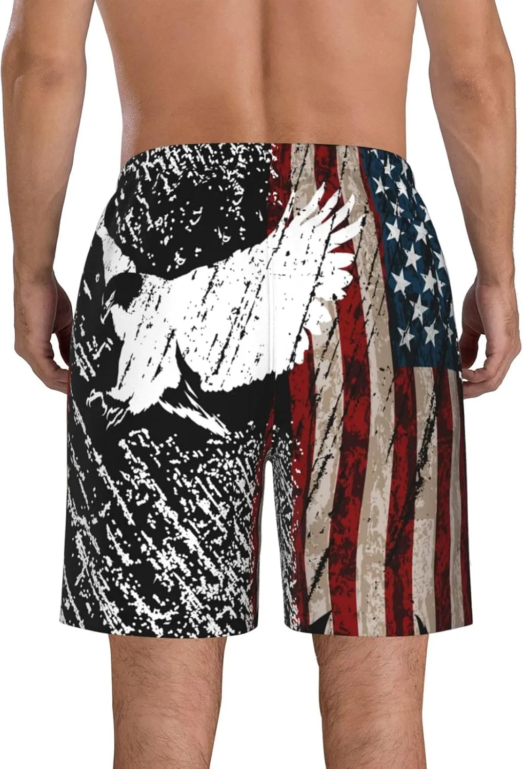 Board Shorts Mens Swim Trunks Swimwear Quick Dry Beach Swimsuits