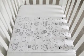 Brolly Sheets Waterproof Cot Pad with Wings, Printed, 2 Packs