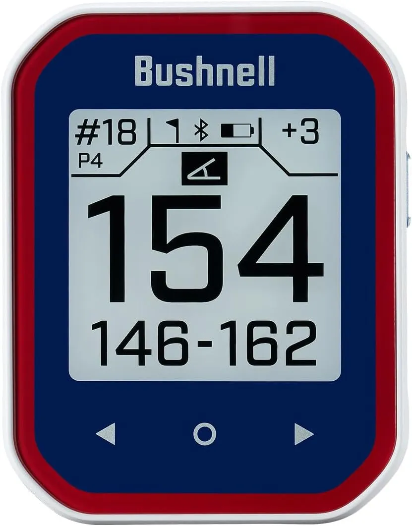 Bushnell Phantom 3 (Blue) Slope Golf GPS Handheld Bundle - Touchscreen, Auto Course & Hole Recognition, Auto-Prompt Score Entry with PlayBetter Portable Charger, Belt Clip & Carabiner