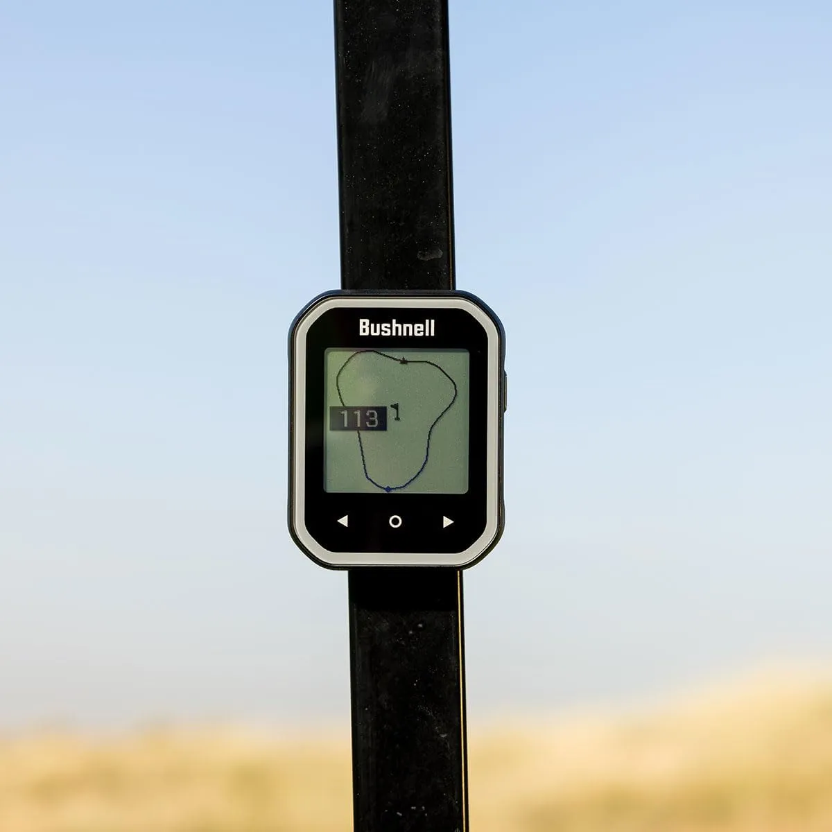 Bushnell Phantom 3 (Blue) Slope Golf GPS Handheld Bundle - Touchscreen, Auto Course & Hole Recognition, Auto-Prompt Score Entry with PlayBetter Portable Charger, Belt Clip & Carabiner