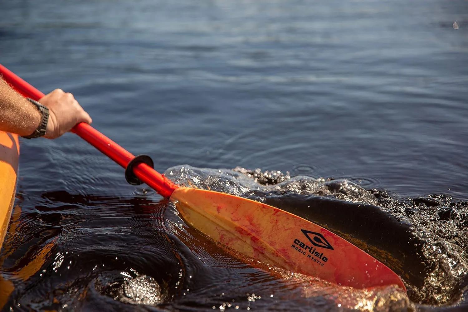 Carlisle Magic Mystic Kayak Paddle with Polypropylene Blades and Aluminum Shaft