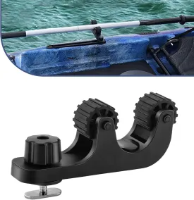 CHANGE MOORE Kayak Paddle Holder Kayak Accessories: Track Mount Accessories for Holding Standard Paddler Kyak Oar Holder for Fishing Kayaking Kayak Rail Accseeories