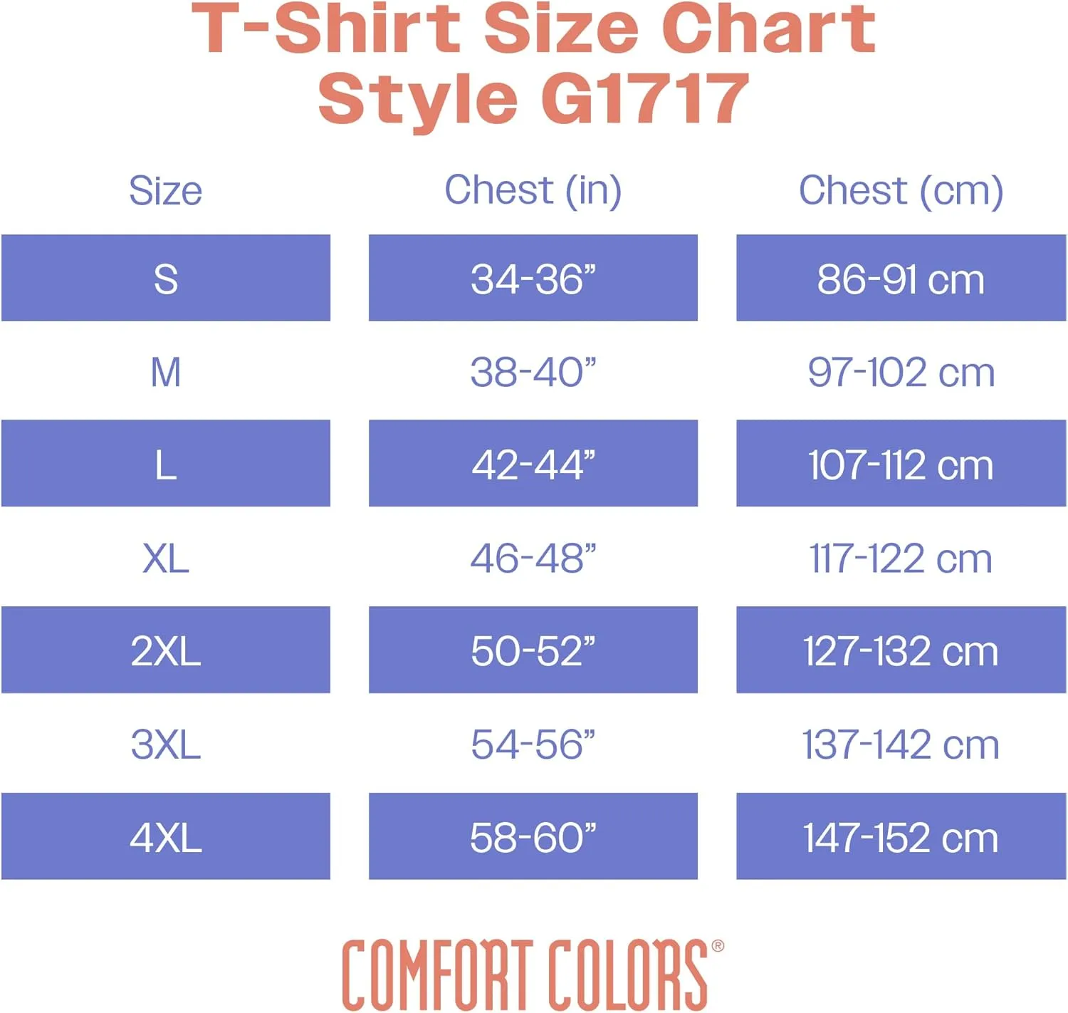 Comfort Colors Short Sleeve Tee, Style G1717