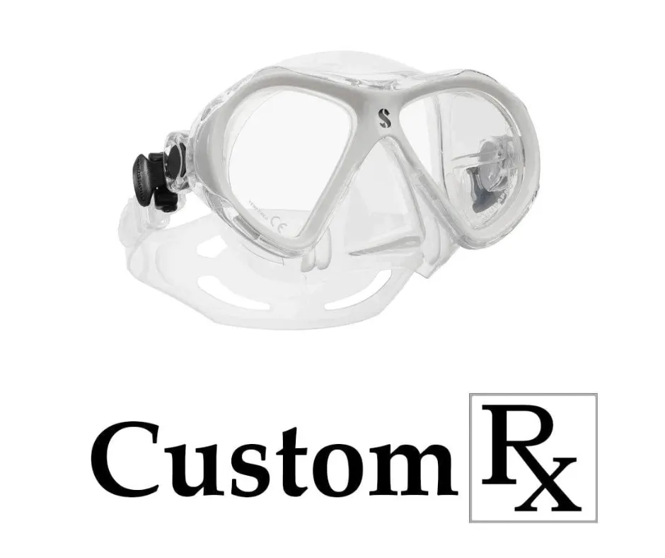 Custom Prescription Scubapro Spectra Mini Scuba Dive Mask