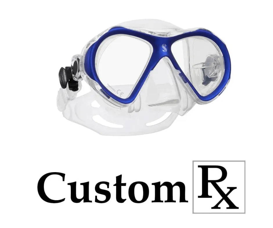 Custom Prescription Scubapro Spectra Mini Scuba Dive Mask