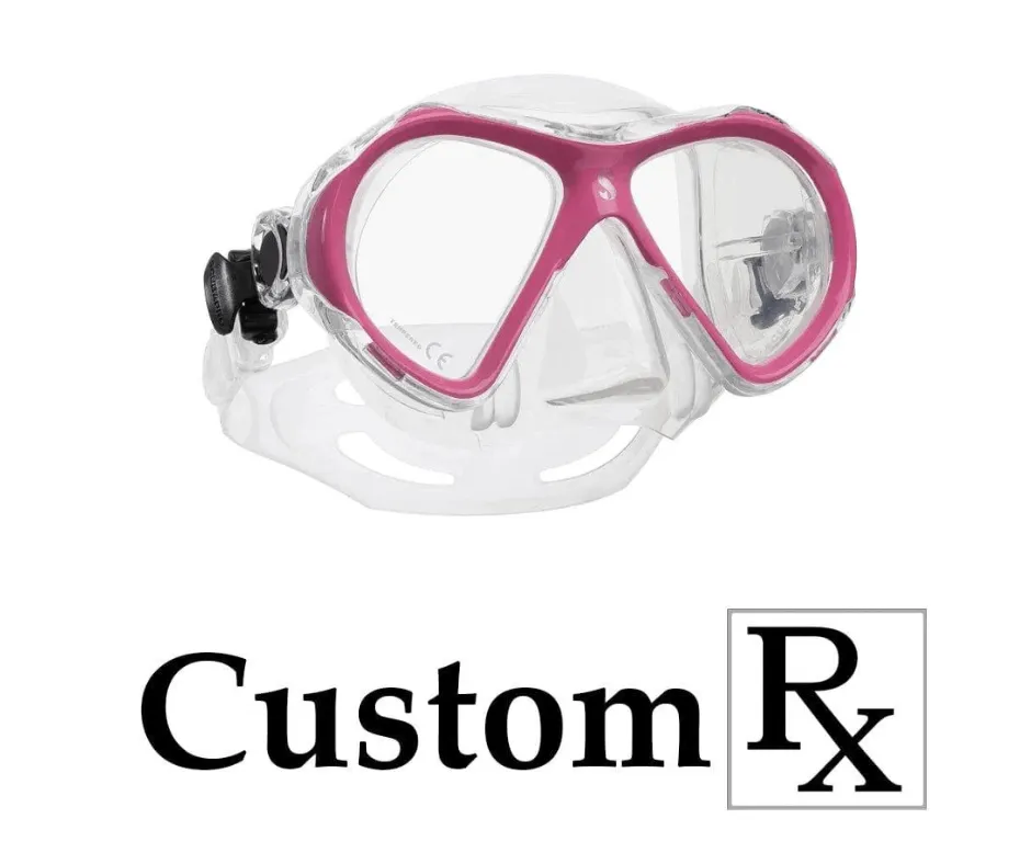 Custom Prescription Scubapro Spectra Mini Scuba Dive Mask