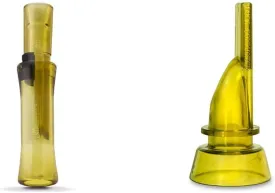 Duck Commander Classic Series Duck Call, Duck Decoy Waterfowl Hunting Lanyard Accessories, Triple Threat & 6 in 1 Pintail/Widgeon Duck Call, Duck Dynasty Quail & Dove Whistle Call, Yellow