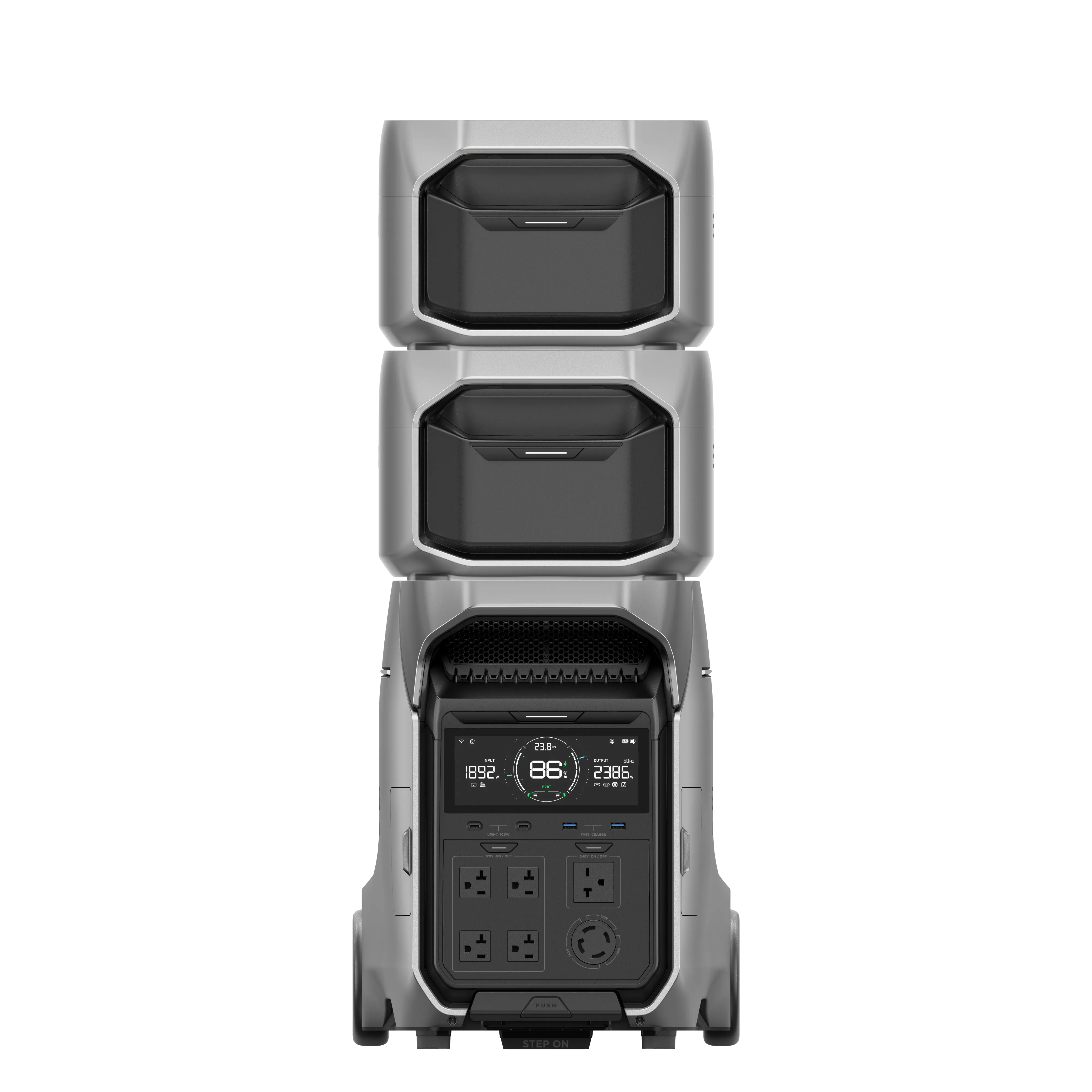 EcoFlow DELTA Pro 3 Portable Power Station   2 x Extra Batteries