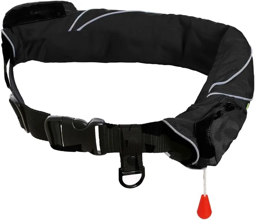 Eyson Inflatable Life Jacket Life Vest Life Ring Belt Pack Waist Bag Manual