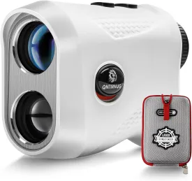 Golf Laser Rangefinder with Slope,7X Magnification Range Finder Golf for Hunting,1200 Yards Laser Range Finder,High-Precision Flag Pole Locking Vibration,Slope Mode Continuous Scan
