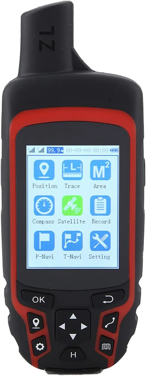 GPS Locator , Handheld GPS Navigation GPS USB Rechargeable Compass for Outdoor Adventures for Desert Crossing