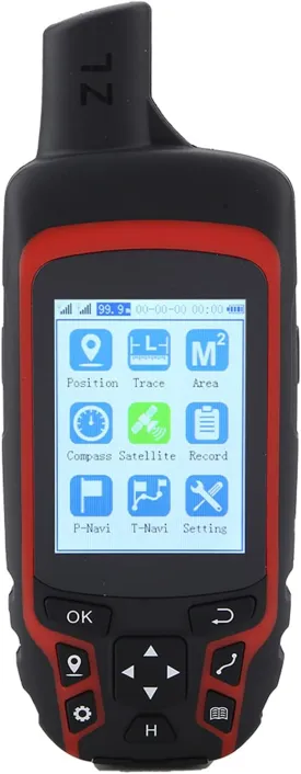 GPS Locator , Handheld GPS Navigation GPS USB Rechargeable Compass for Outdoor Adventures for Desert Crossing