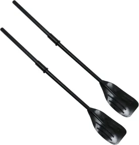 Happyyami 2Pcs Durable Kayak Paddle Set Portable Detachable Oars for Canoeing Boating Professional Boat Accessories for Inflatable Rafts Kayaks