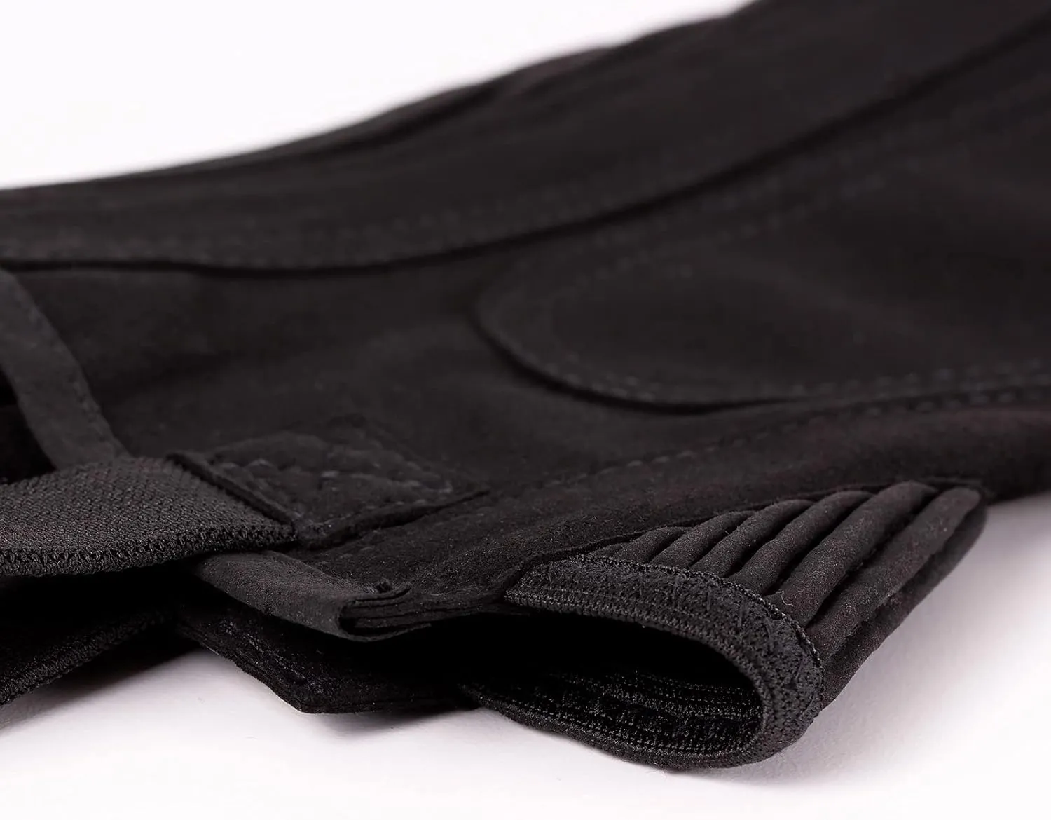 HORZE Amara Adult Equestrian Half Chaps | Synthetic Leather Zip-Up Pair | Accurate Size Chart in Images