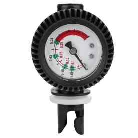 Inflatable Boat, 0-5.08 PSI Air Pressure Fishing Inflatable Boat Barometer Inflatable Boat Parts for Inflatable Boat/Kayak/Surfboard/SUPBoard Raft (Black)