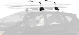 INNO INA446 Surf-Wind-Long Board Locking Roof Carrier w/Board Pads - Holds (1) Kayak or (1) Canoe or (2) SUP/Wind/Surf-Boards