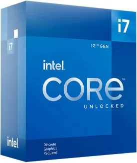 Intel Core i7-12700KF Desktop Processor 12 (8P 4E) Cores up to 5.0 GHz Unlocked LGA1700 600 Series Chipset 125W