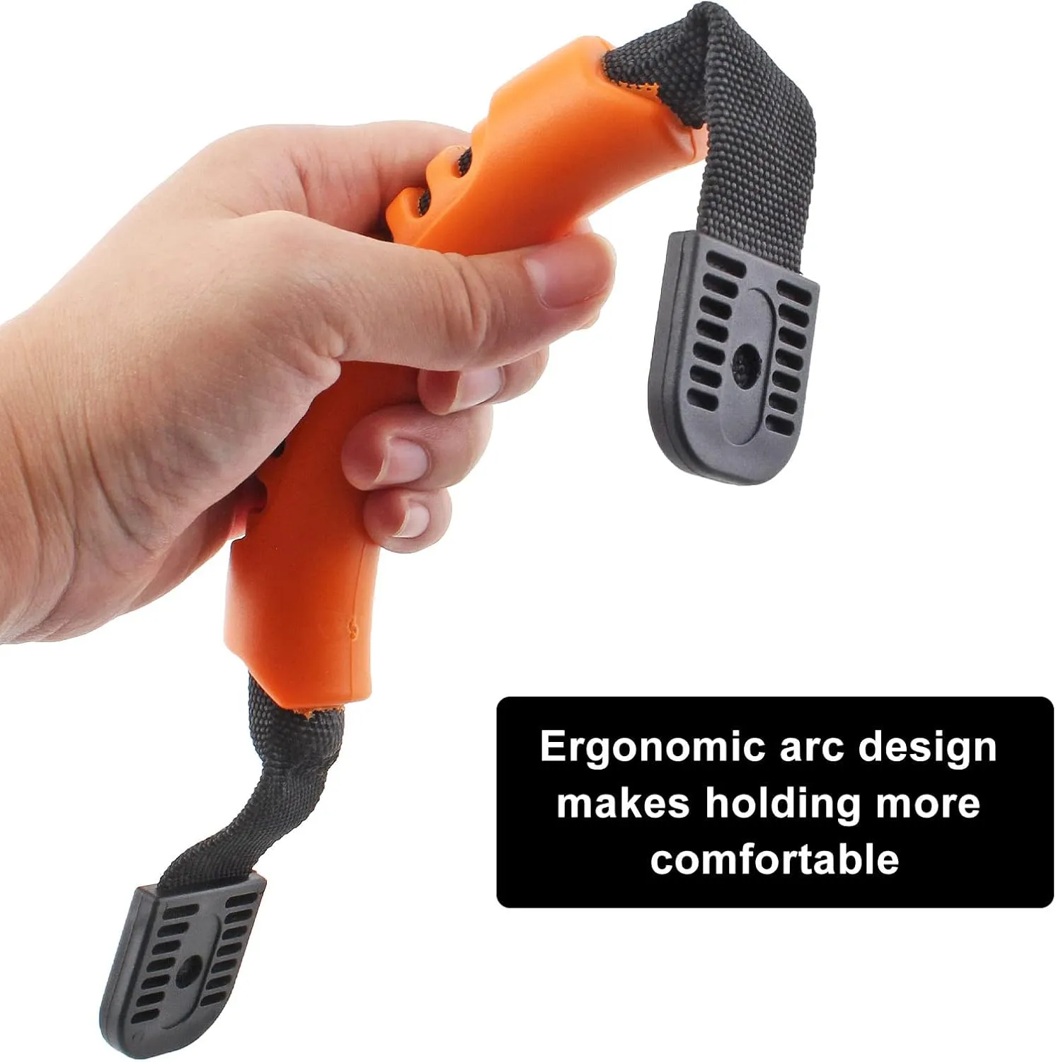 Kayak Carry Handles - Side Mount Replacement With Plastic Buckle for Paddle, Tandem, Canoe Boat & Lifetime Kayaks