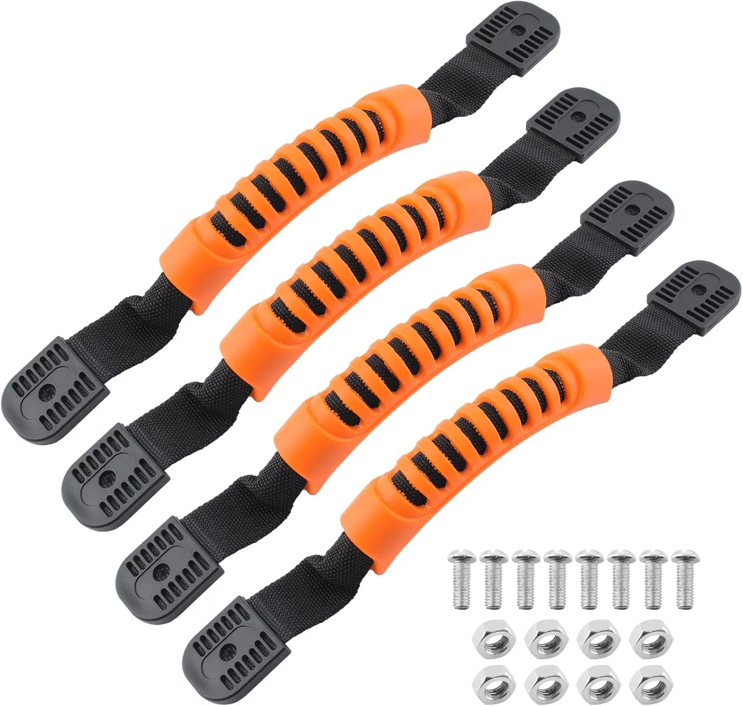 Kayak Carry Handles - Side Mount Replacement With Plastic Buckle for Paddle, Tandem, Canoe Boat & Lifetime Kayaks