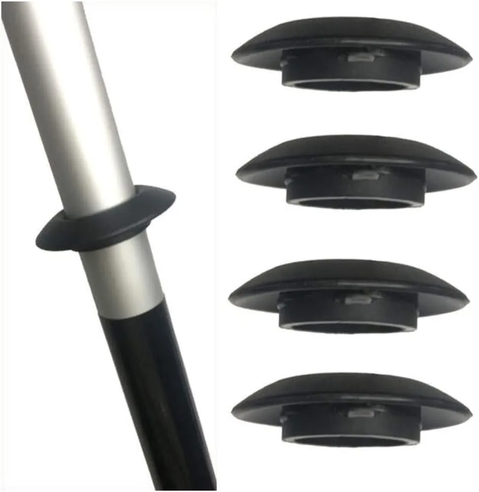Kayak Paddle Drip Rings 4 Pieces for Kayak Canoe Rafting Paddles Shaft, Universal Kayak Durable Splash Guards Paddle Accessories