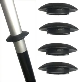 Kayak Paddle Drip Rings 4 Pieces for Kayak Canoe Rafting Paddles Shaft, Universal Kayak Durable Splash Guards Paddle Accessories