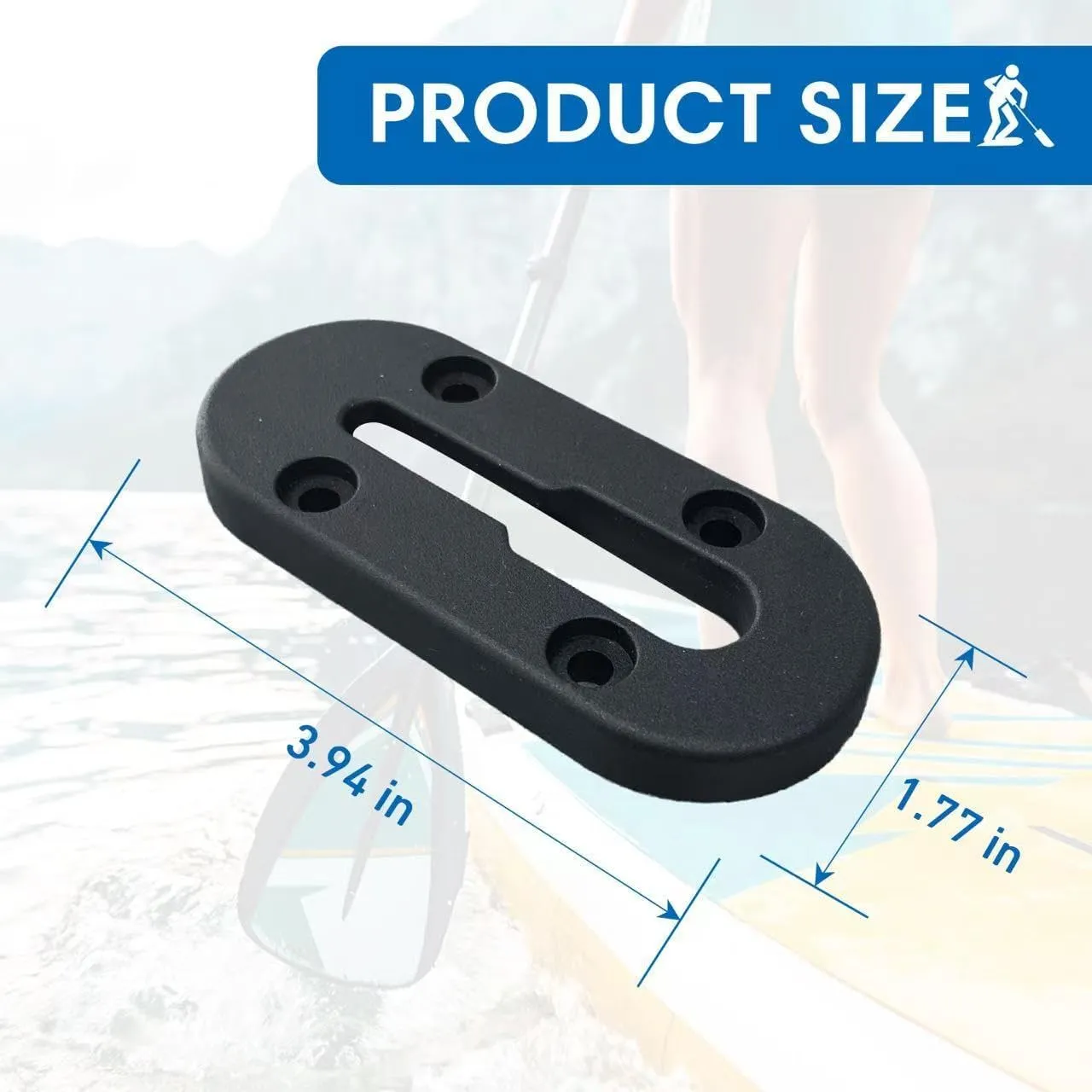 Kayak Track Kayak Low Profile Track,Kayak Rail,Kayak Accessories Mount Track,Kayak Gear Track for Fishing Rod Holder,Kayak Rail Track for Paddle Holders Fish Finder,Cup Holder,Anchor Cleats