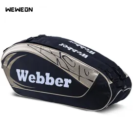 Large Designer Tennis Bag Backpack Rackets Bags for Professional Sport Competition