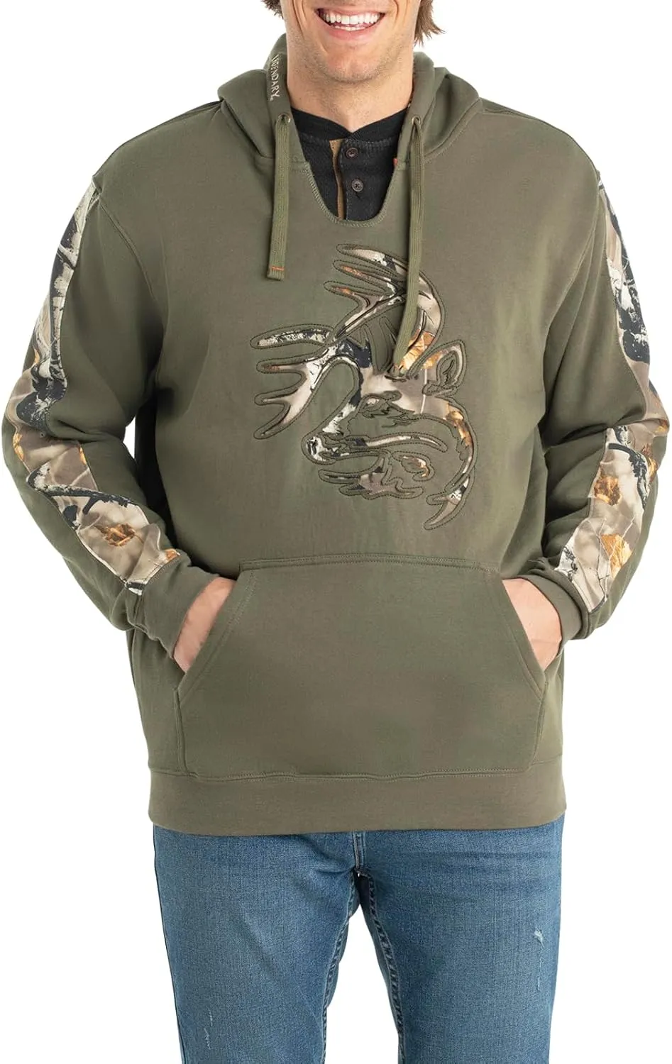 Legendary Whitetails Men's Camo Outfitter Hoodie